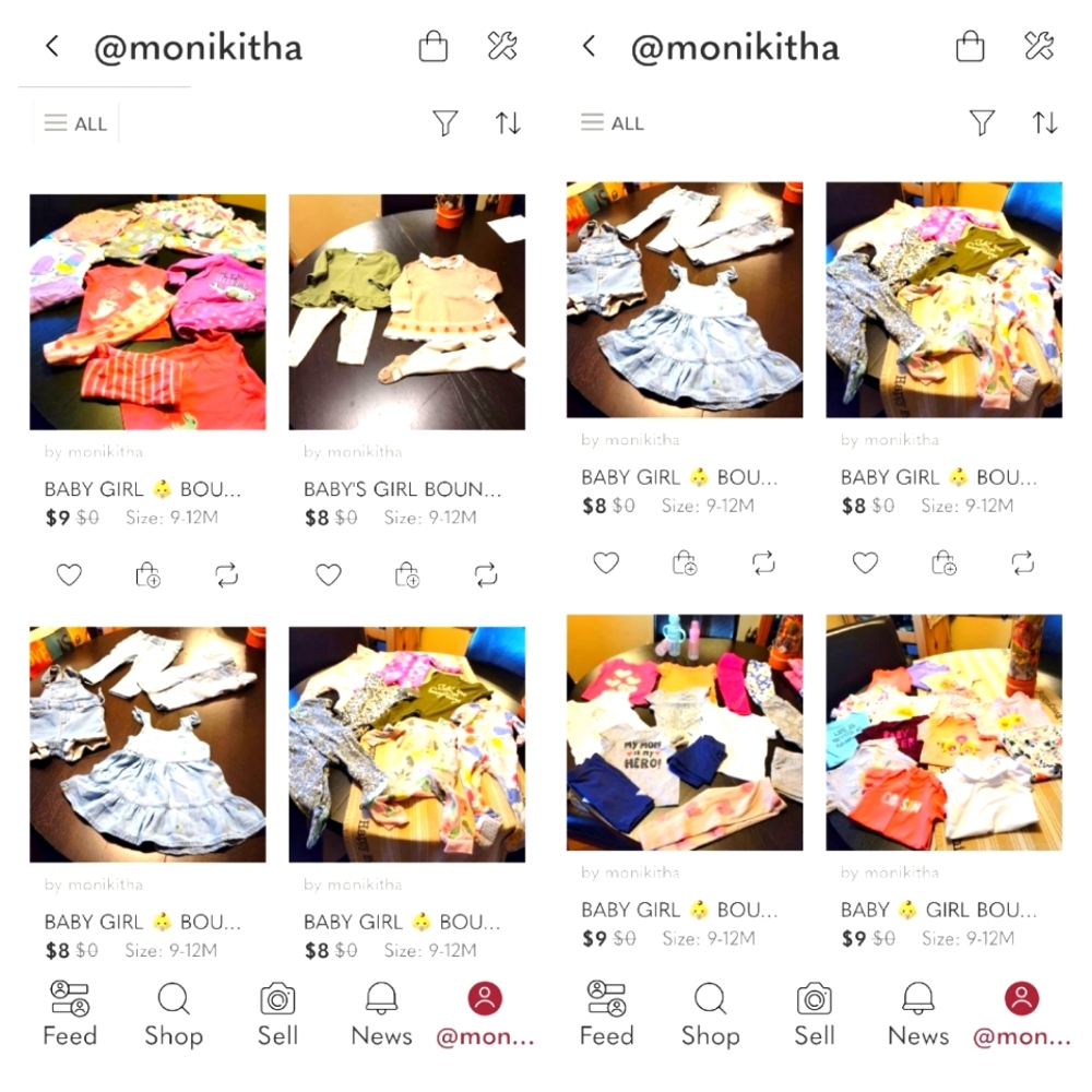 SOLD BIG SALE BABY GIRL BOUNDLE 56 ITEMS